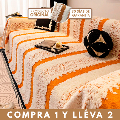 [Llevá 2 y pagá 1] Funda Verona para sillón en microfibra premium — diseño moderno y elegante + 2 almohadones GRATIS