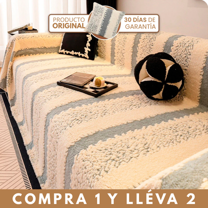 [Llevá 2 y pagá 1] Funda Verona para sillón en microfibra premium — diseño moderno y elegante + 2 almohadones GRATIS