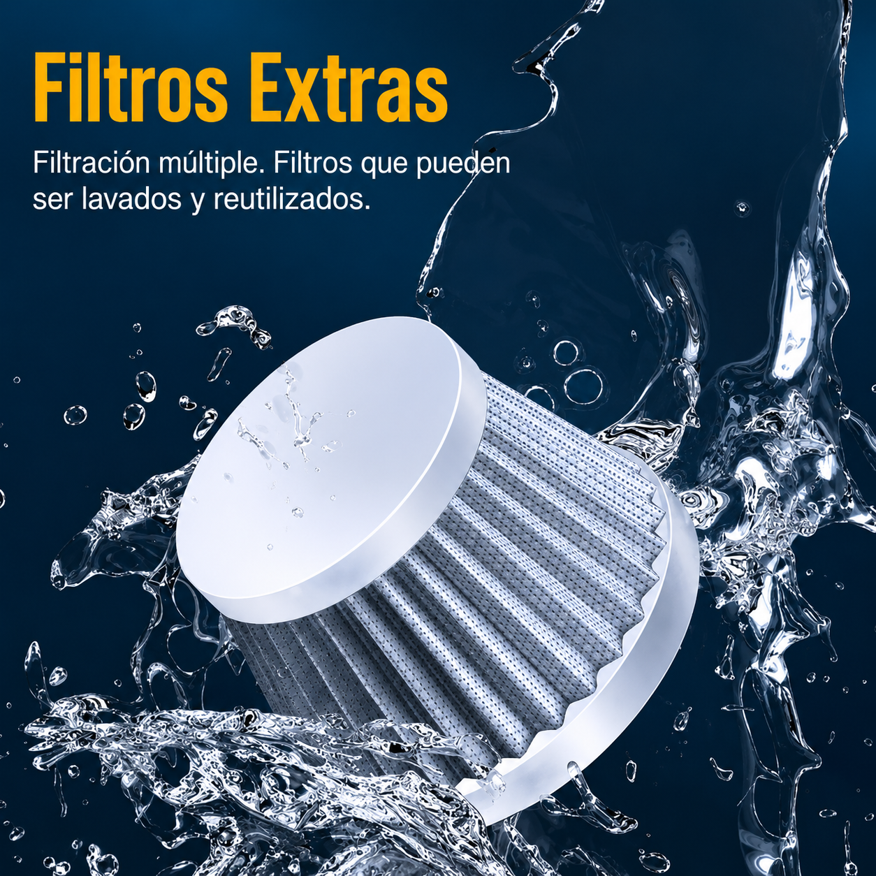 [4 EN 1] Aspiradora Portátil Inalámbrica Recargable UltraPower + Mopa con Spray de Regalo