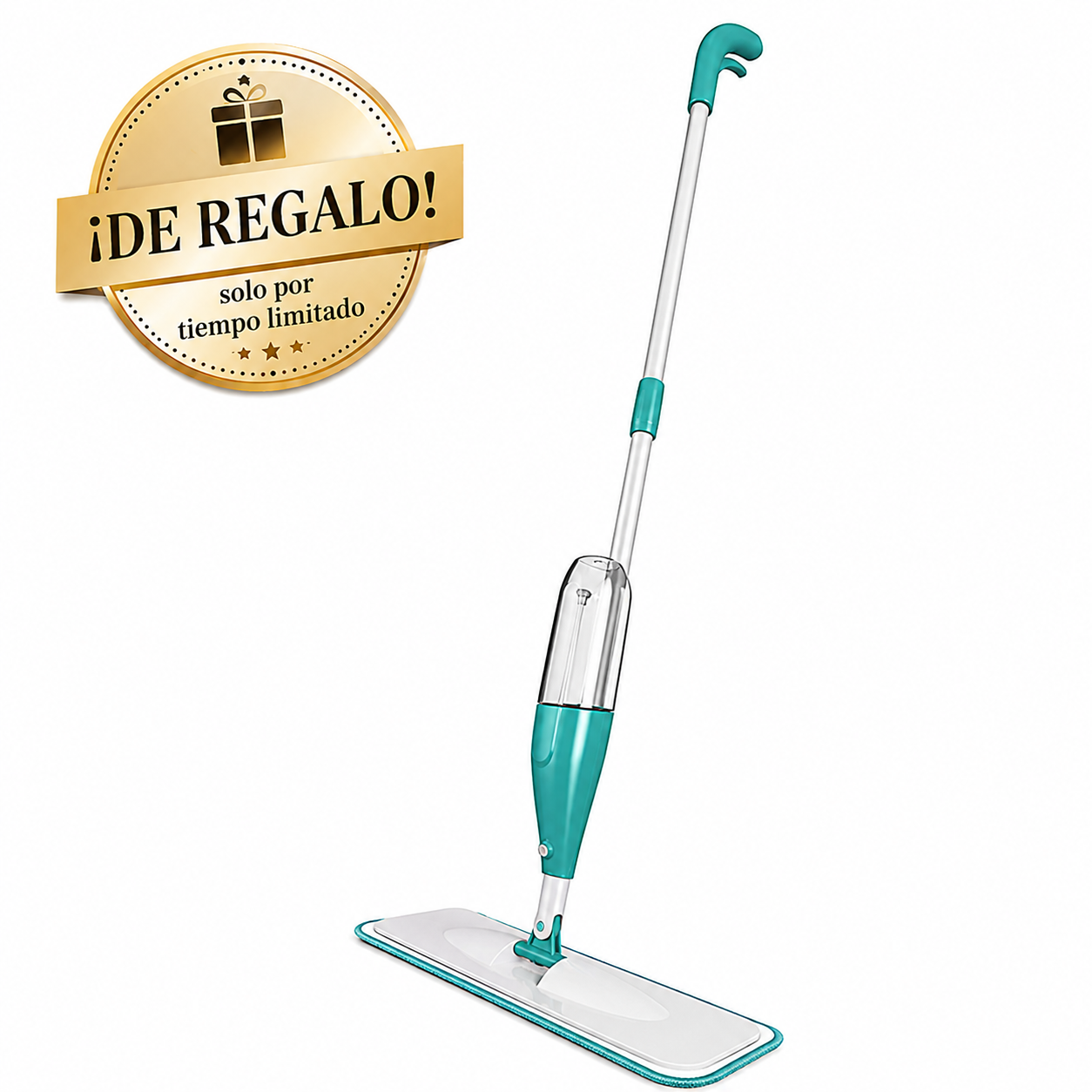 [4 EN 1] Aspiradora Portátil Inalámbrica Recargable UltraPower + Mopa con Spray de Regalo