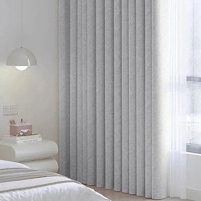 [COMPRÁ 1 Y LLEVÁ 2] Cortina Térmica de Chenille + 4 Sujetadores Magnéticos de Regalo