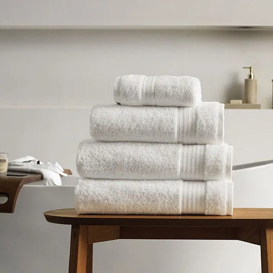 [8 PIEZAS] Juego de Toallas Premium 100% Algodón Peinado de 600 g/m² Estilo Hotel + 2 Batas de Baño de Regalo