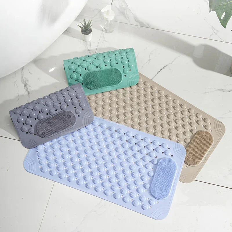 [COMPRÁ 1 Y LLEVÁ 2] Alfombra Antideslizante para Baño con Masaje + Set de Toallas Premium gratis